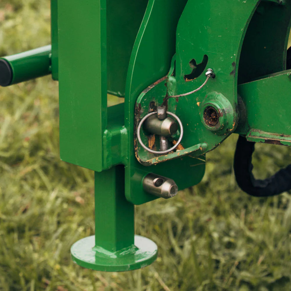 Titan Attachments Round Hay Bale Gripper | Overall Width 55" inches | Horsepower 40-75 HP | For Tractors