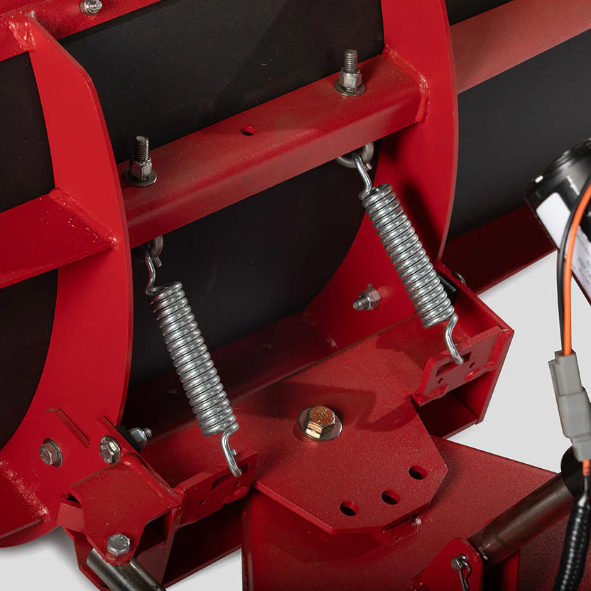 Titan Attachments Snow Plow | 60" Blade Width | Dual Electronic Actuators | 12V Powered | 117 lb | 15–25 HP | For ATV/UTV