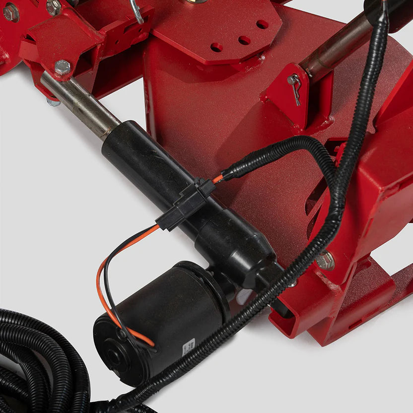Titan Attachments Snow Plow | 60" Blade Width | Dual Electronic Actuators | 12V Powered | 117 lb | 15–25 HP | For ATV/UTV