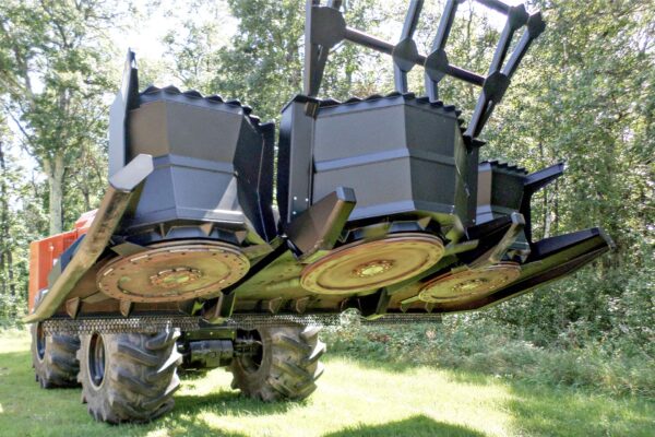 Brush Wolf Brush Cutter | Model 192 Super M-AX | Cutting Width 192" inches | Approx. 92 HP-127HP | For Tractors