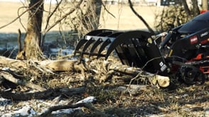 Titan Attachments Root Grapple Rake | Overall Width 34" Inches | Hydraulic Flow 11-20 GPM | For Mini Skid Steers