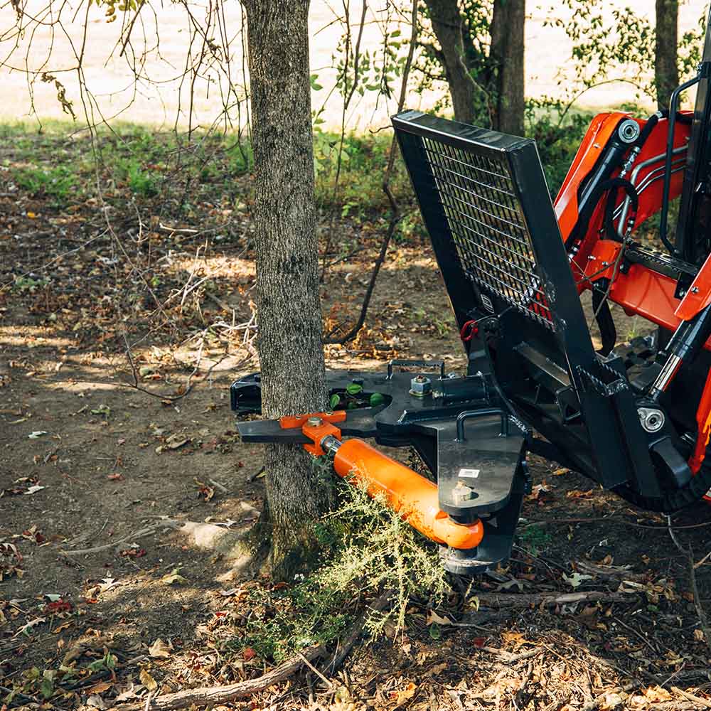 Titan Attachments Rotating Tree Shear | Max Cut Diameter 12" inches | Overall Width 55" inches | Oil Flow Range 12–32 GPM | For Skid Steers