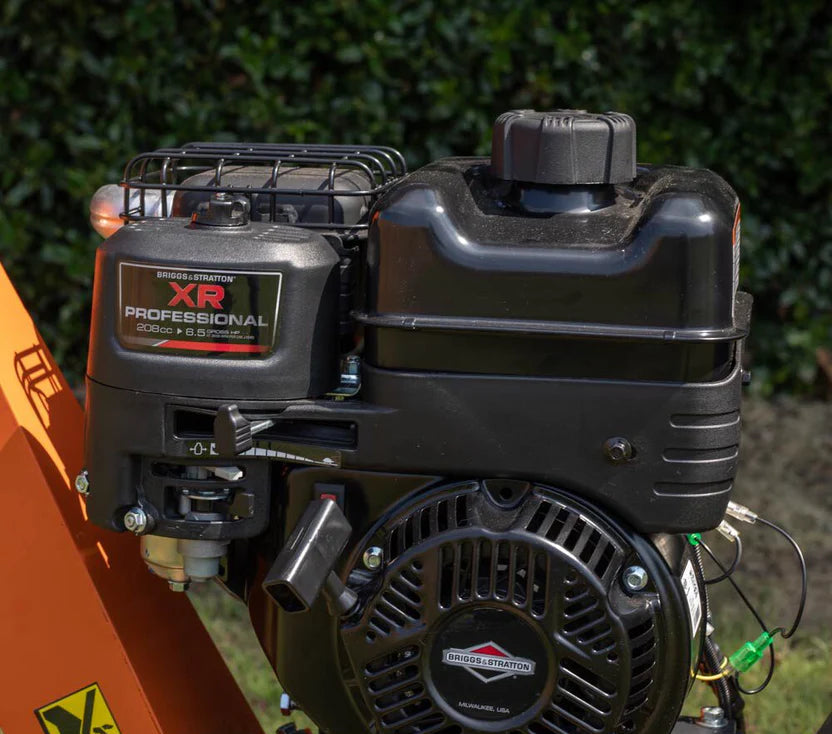 Titan Attachments Wood Chipper | 3" Capacity | 208cc Briggs & Stratton | 22.25" Width | 187 lb | 6.5 HP | Tow-Behind | For ATV/UTV