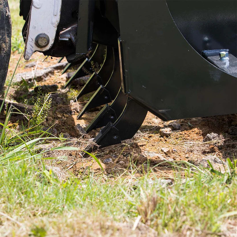 Titan Attachments Land Planer | Heavy-Duty Landscape Leveler | 72"–84" Width | 4" Rip Depth | Oil Flow Range 13–25 GPM | For Skid Steers