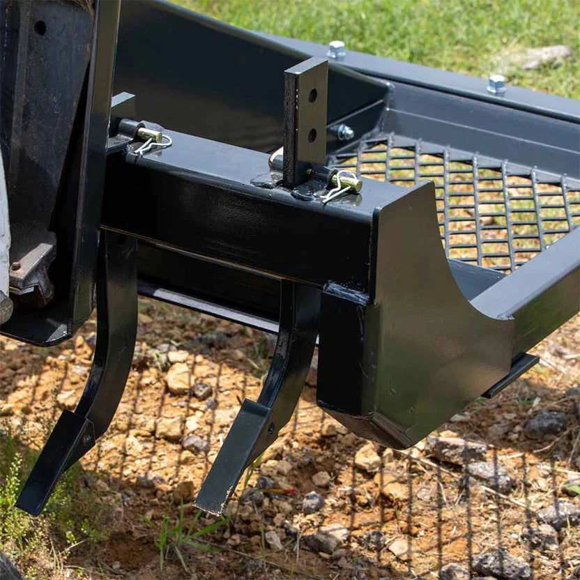 Titan Attachments Land Planer | Heavy-Duty Landscape Leveler | 72"–84" Width | 4" Rip Depth | Oil Flow Range 13–25 GPM | For Skid Steers
