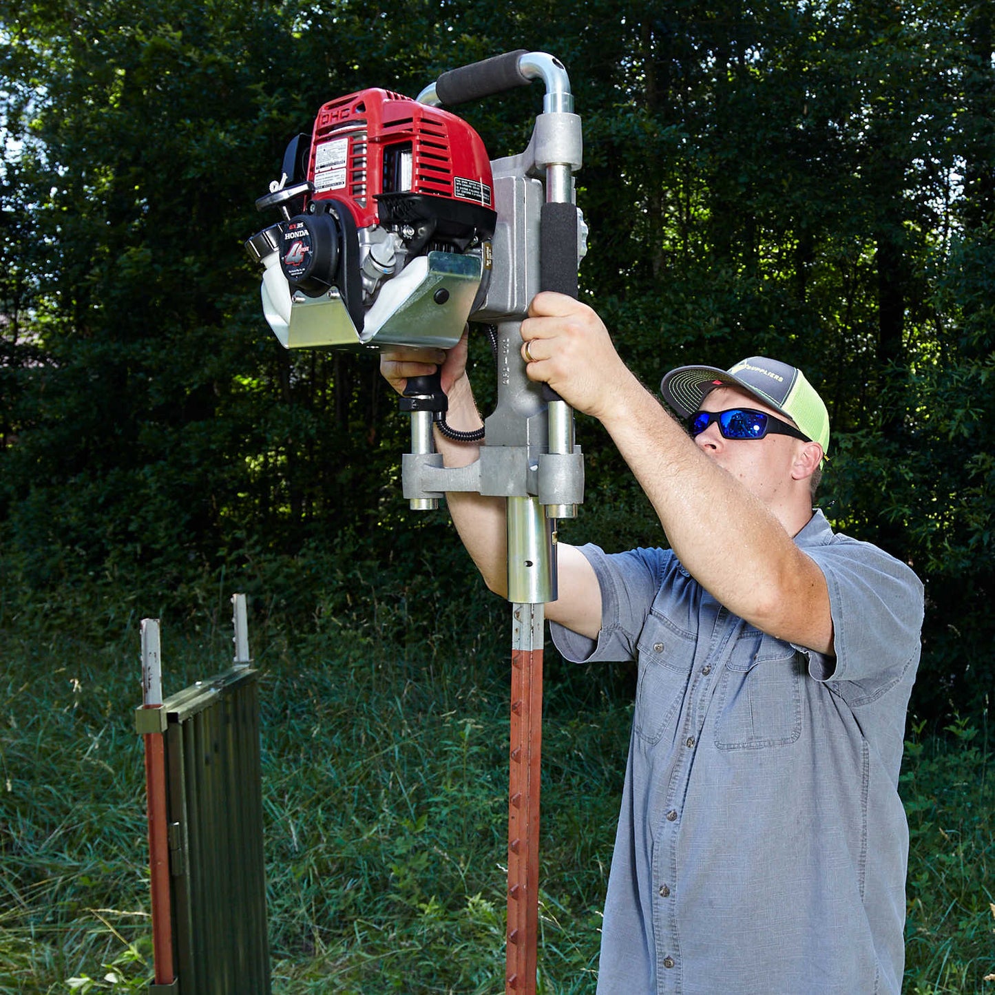 Rhino GPD-40 Fence Pro Power Post Driver