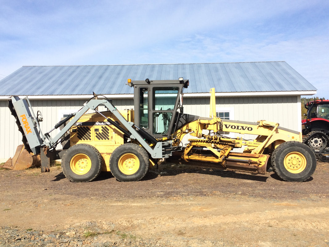 Forax 22' Implement Grader Boom | Weight 2800 lbs | Cutting Width 75 inches | Mulching Width 72 inches | For Road Grader