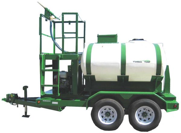 Turbo Turf Hybrid Hydroseeder | Model HY-750-HE & HY-750-HE-P | Width 75" | Capacity 750 Gallons | Honda Engine 2x 13 HP | For Residential, Commercial & Large-Scale Applications