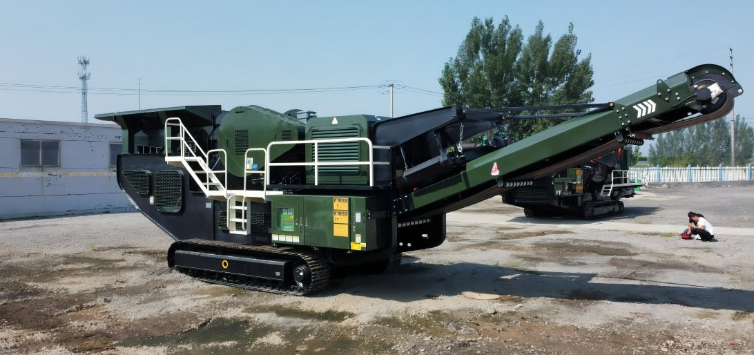 Upsen Mobile Jaw Stone Crusher | Model U-JC906 | Capacity 80-150t/h | Engine Horsepower 125 HP