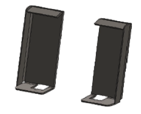 Top Dog Attachments Mounting Accessories | Universal Plates | Weight 41 to 86 lbs | Width 42" to 48" | Oil Flow Range 15 to 25 GPM | For Skid Steer