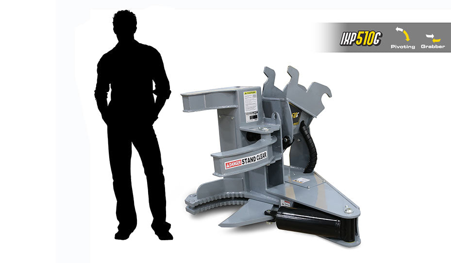 Baumalight Tree Shear | Model IXP508G, IXP510G & IXP512G | Limb Size 8", 10" & 12" | Machine Size 3 To 20 Tons | For Excavators