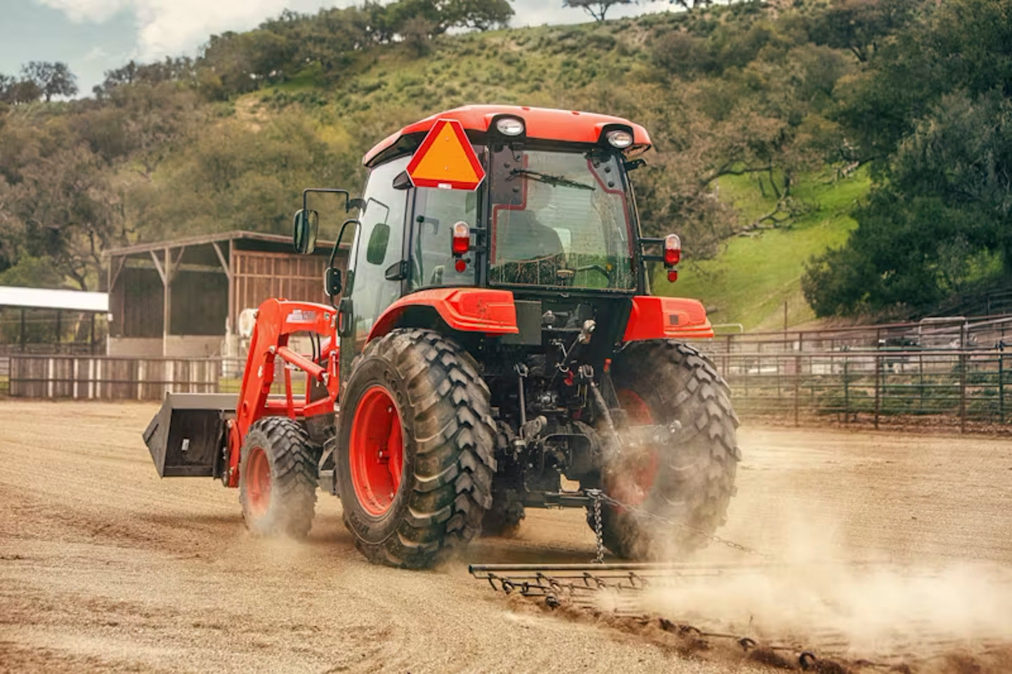 KIOTI | Hydrostatic Cab Tractor | NS4710 | 70.4" Width | 45 HP | For Agricultural