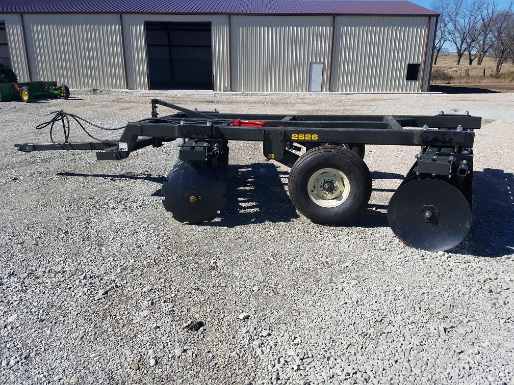 Industrias America | Disc Harrow | 2626 HD | Offset Disk | 10ft Cutting Width | 26" Heavy-Duty Blades | 70 HP Minimum | For Truck & Tractor