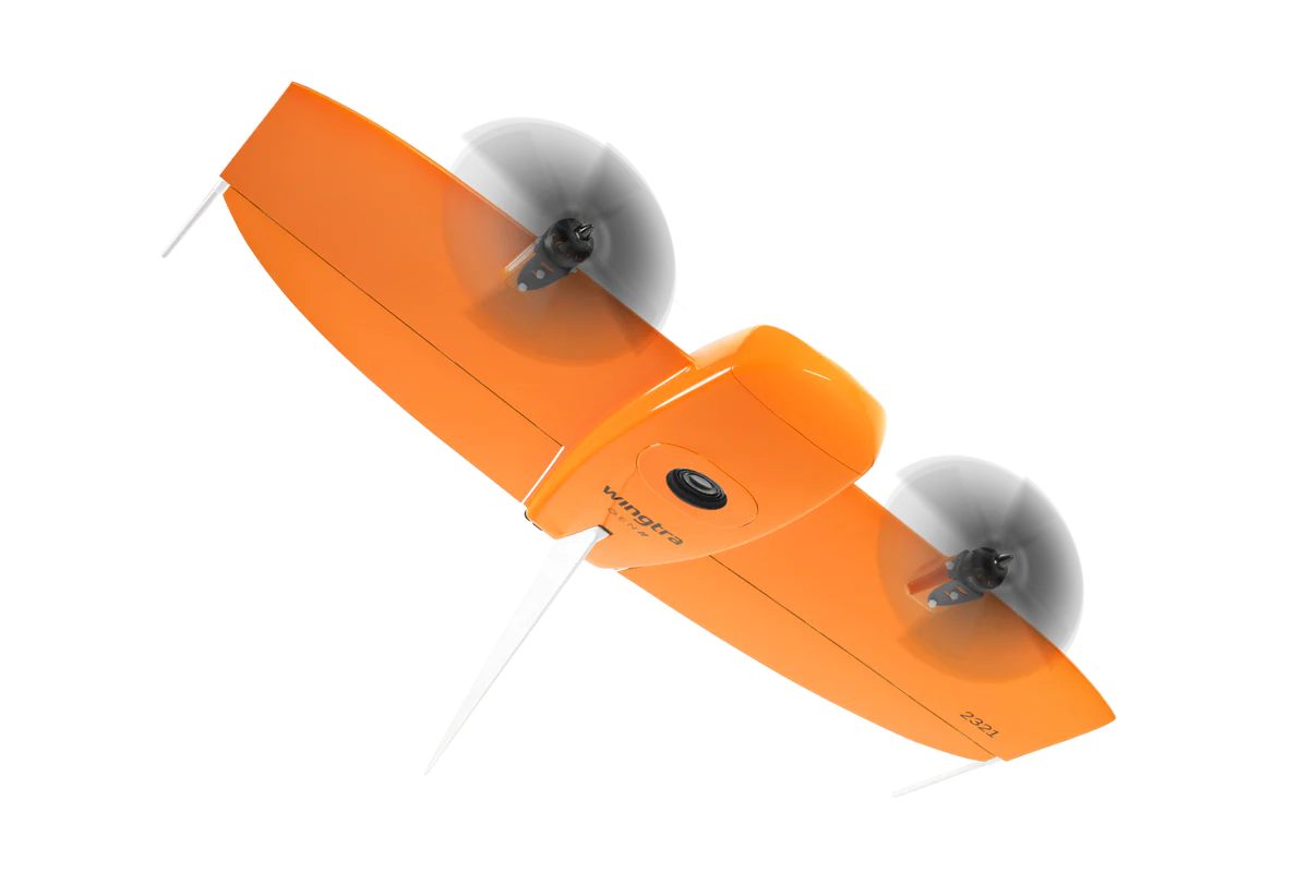 Wingtra | Wingtra One GEN II | VTOL Mapping Drone | 61 MP | Up to 59 Min Flight Time | 16 m/s Flight Speed | 6-25 MP Camera GIS & Engineering