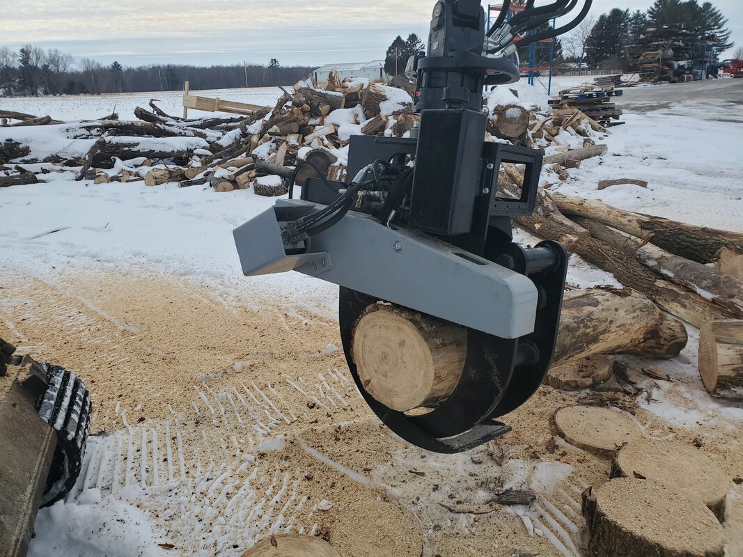 Hammer Head Grapple Saw | Model GSR-55 | Maximum Grapple Opening 55" | Hydraulic Flow Range 15.5+ GPM | For Skid Steers