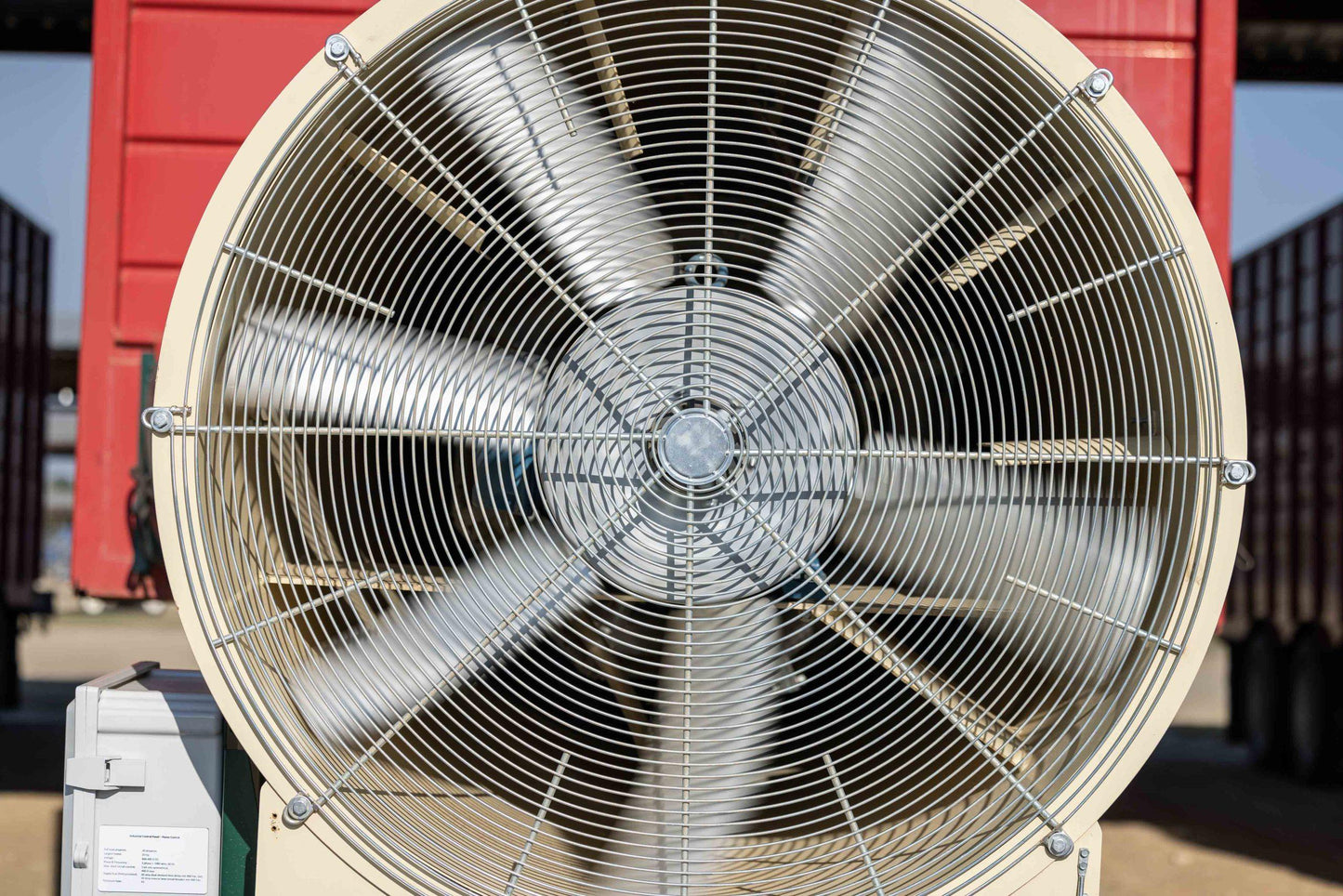 Harrell | Cyclone 42 | 42” Fan | Industrial Grain Dryer | For Peanut & Crop Drying
