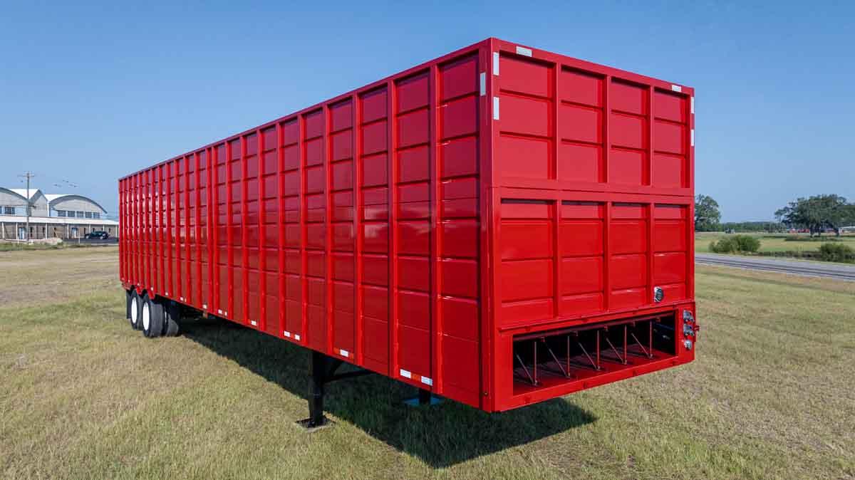 Harrell Ag | Drying Van | Model 45' & 48' Feet | Trailer Width 102" inches | HorsePower 100+ HP | For Tractors & Semi Trucks