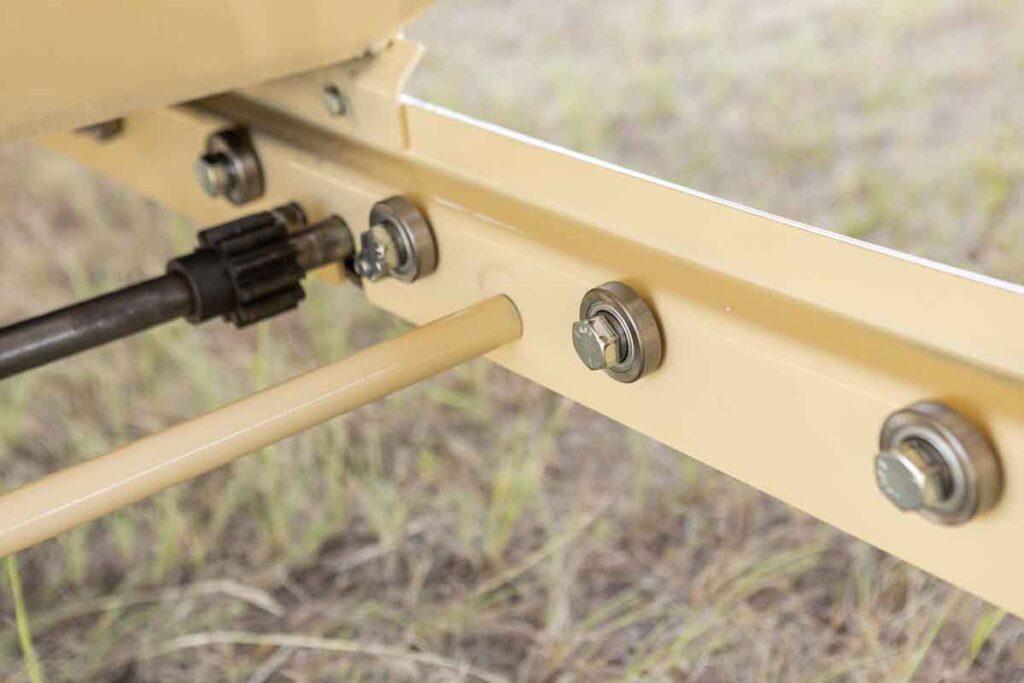Harrell Ag | Harvest Hopper | Length 45' Feet | Heavy-Duty Grain & Peanut Trailer | HorsePower 100+ HP | For 100+ HP Tractors & Semi Trucks