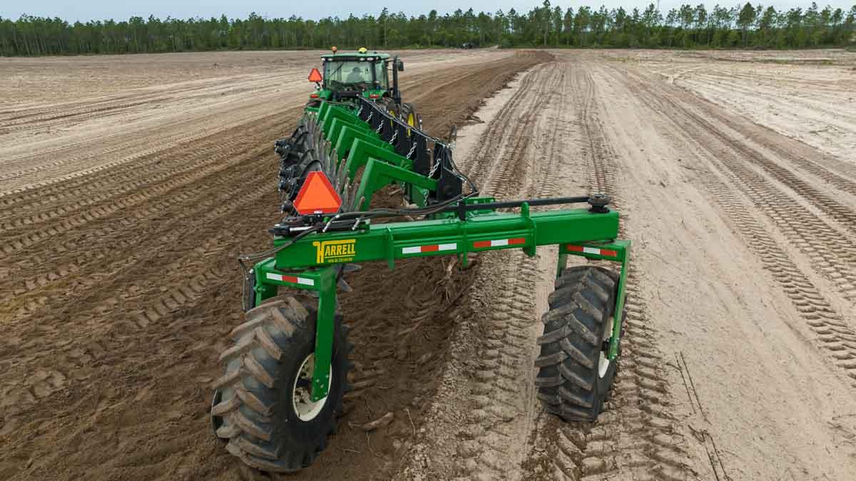 Harrell Ag | Rock N' Root Rake | 12' Working Width | Land Clearing | HorsePower 60-200+ HP | For 60-200+ HP Tractors