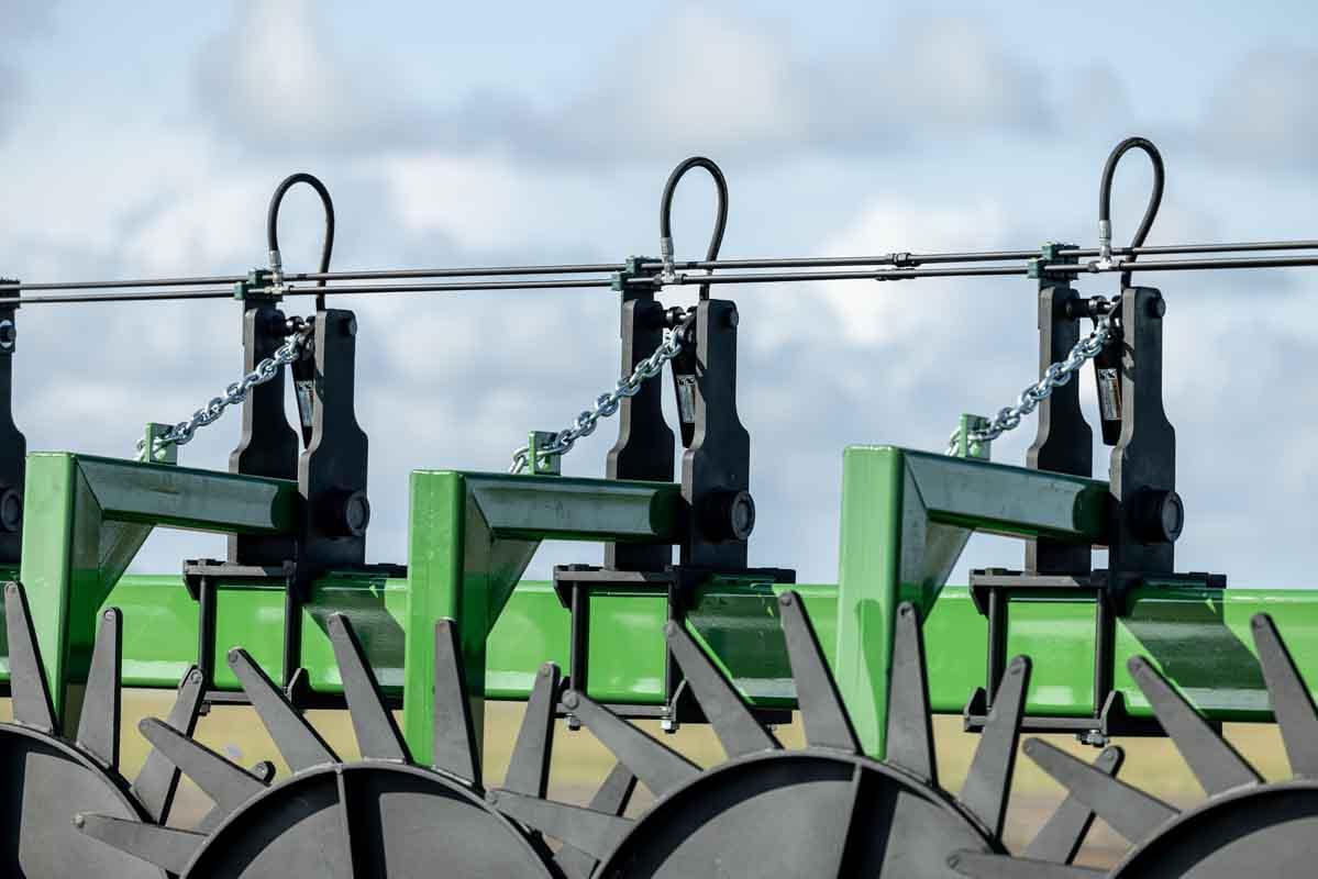 Harrell Ag | Rock N' Root Rake | 12' Working Width | Land Clearing | HorsePower 60-200+ HP | For 60-200+ HP Tractors