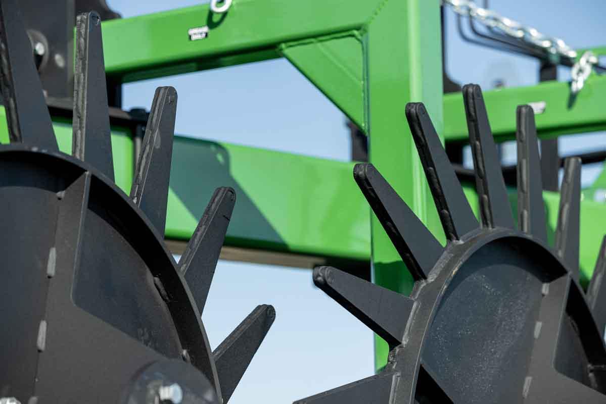 Harrell Ag | Rock N' Root Rake | 12' Working Width | Land Clearing | HorsePower 60-200+ HP | For 60-200+ HP Tractors