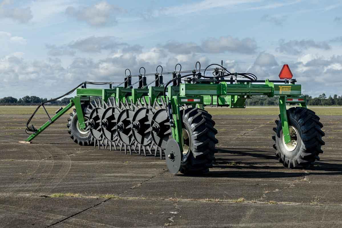 Harrell Ag | Rock N' Root Rake | 12' Working Width | Land Clearing | HorsePower 60-200+ HP | For 60-200+ HP Tractors