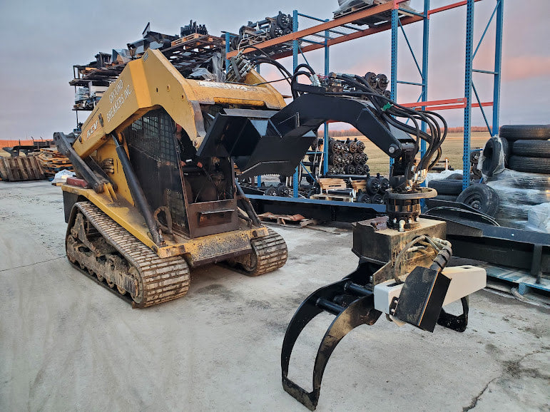 Hammer Head Grapple Saw | Model GSR-55 | Maximum Grapple Opening 55" | Hydraulic Flow Range 15.5+ GPM | For Skid Steers