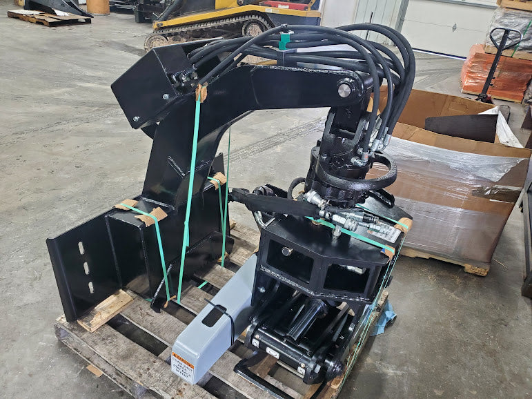 Hammer Head Grapple Saw | Model GSR-55 | Maximum Grapple Opening 55" | Hydraulic Flow Range 15.5+ GPM | For Skid Steers