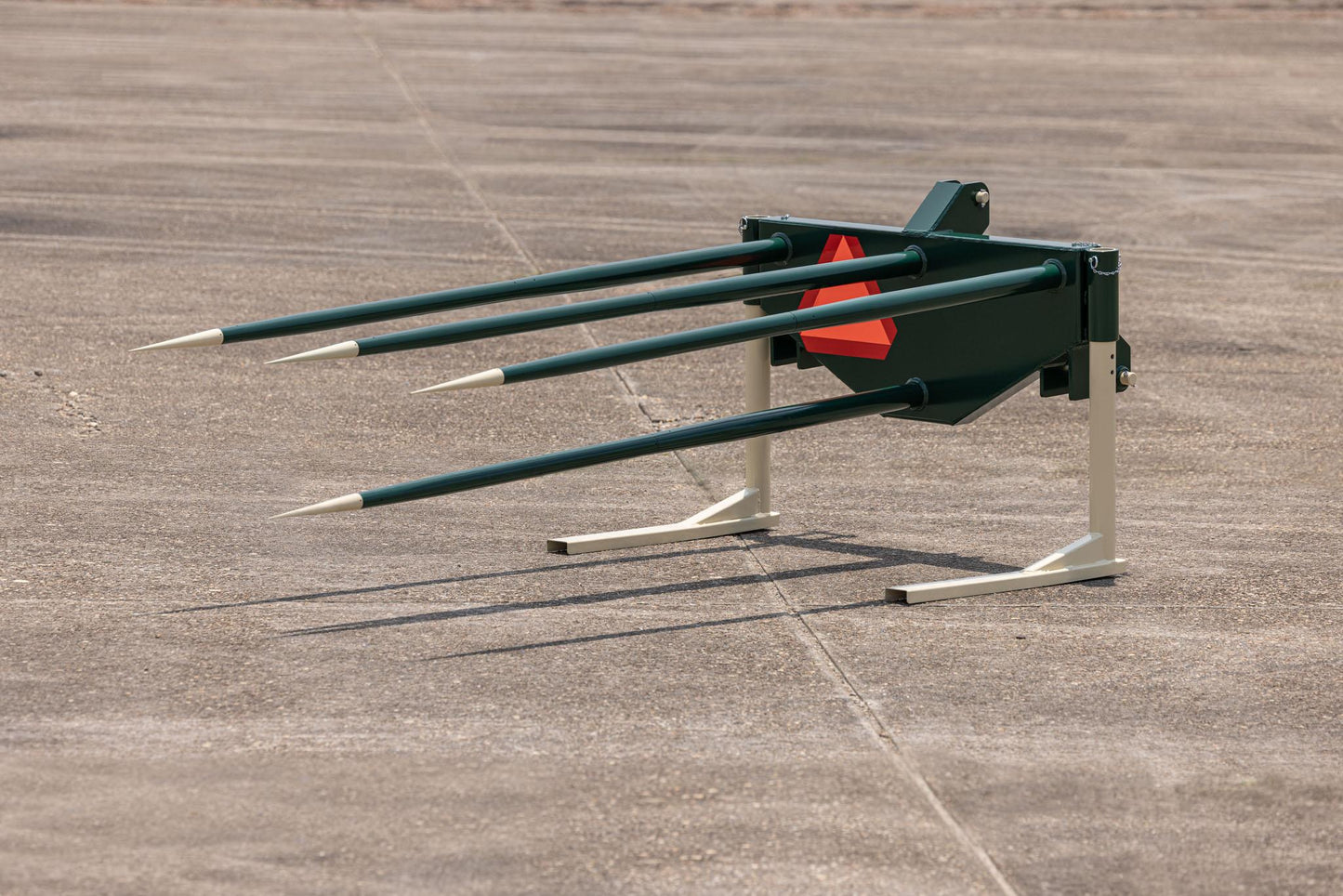 Harrell Ag | Cotton Spear | Interchangeable Tip System | Rotating Leg Stands | HorsePower 150-250 HP | For Tractors