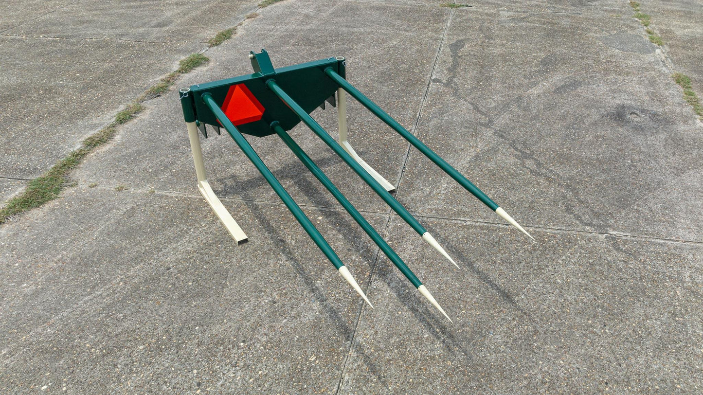 Harrell Ag | Cotton Spear | Interchangeable Tip System | Rotating Leg Stands | HorsePower 150-250 HP | For Tractors