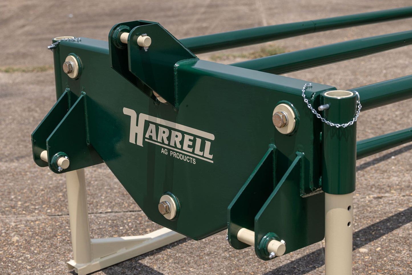 Harrell Ag | Cotton Spear | Interchangeable Tip System | Rotating Leg Stands | HorsePower 150-250 HP | For Tractors