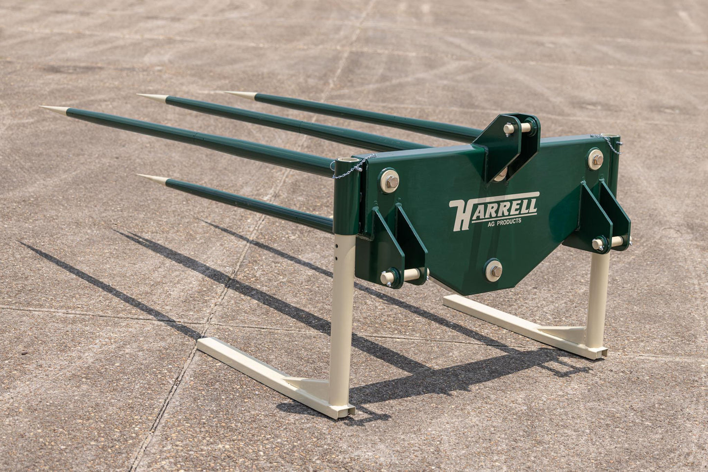 Harrell Ag | Cotton Spear | Interchangeable Tip System | Rotating Leg Stands | HorsePower 150-250 HP | For Tractors