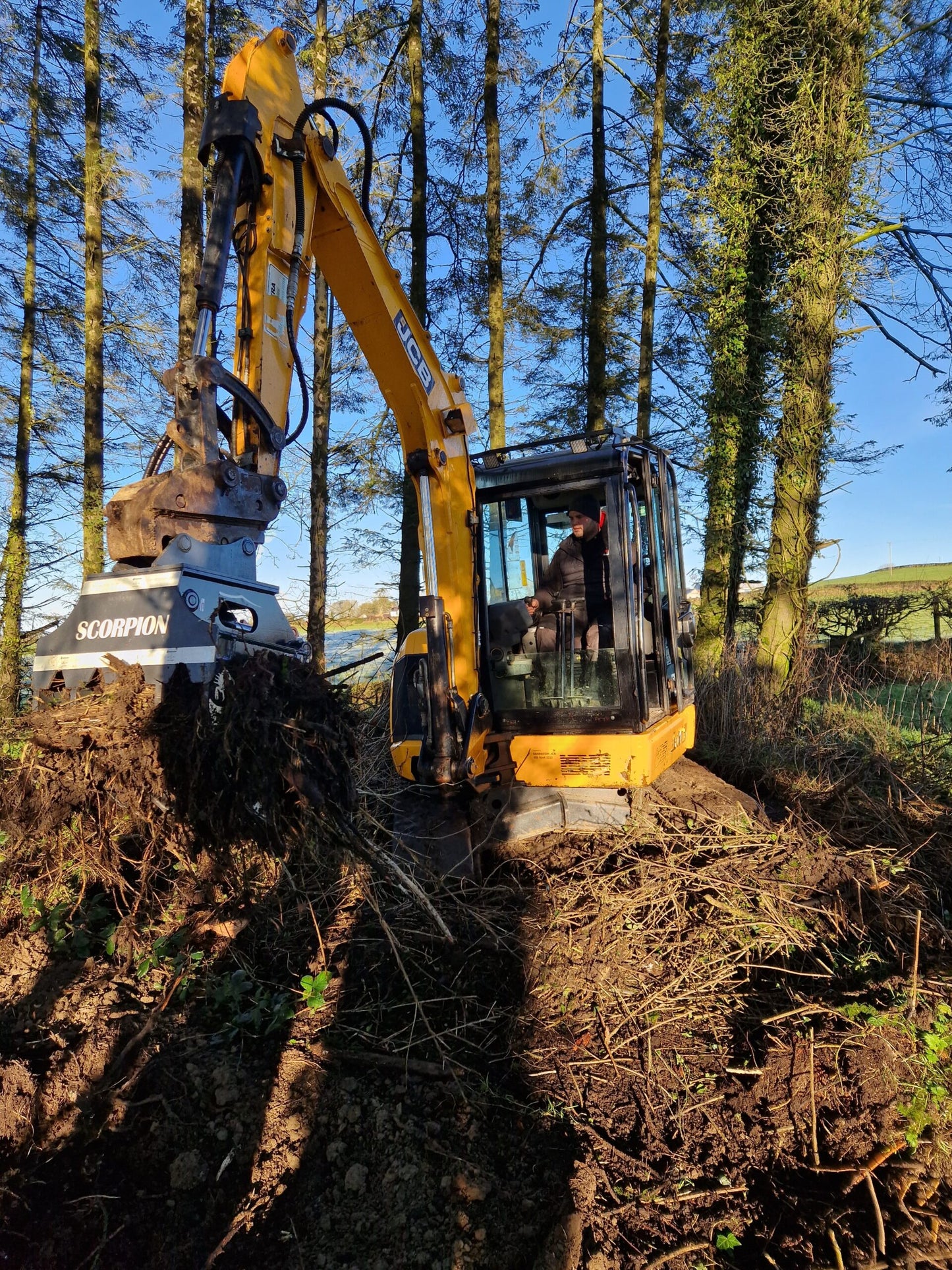 MDE Machinery | Scorpion Grapple | Model S500 To S1900 | Width 26.4" To 75" Inches | Machine Size 1.5 - 55 Tons | For Excavators