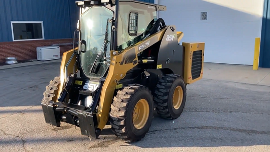 ASV Skid Steer Loader | Model RS-75 | Width 84" inches | Hydraulic Flow Rate 30.9 GPM
