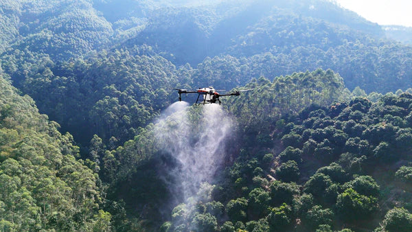 Raptor Dynamics Vector Spray Drone | Model AGR HD580 | 18.5 Gal Tank | Flow Rate 10.56 Gal/min | 30,000mAh Battery