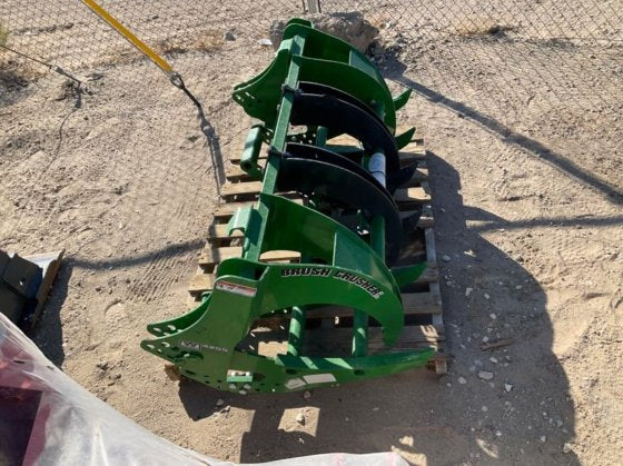 Westendorf Brush Crusher 4255 | Hydraulic-Free Grapple | V-Tooth Grip | 238 lbs | JDQA 500 Series | 35–75 HP | For Tractors