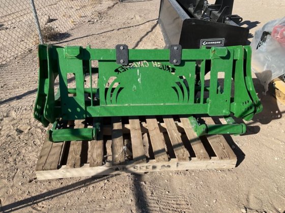 Westendorf Brush Crusher 4255 | Hydraulic-Free Grapple | V-Tooth Grip | 238 lbs | JDQA 500 Series | 35–75 HP | For Tractors