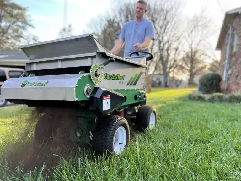 Earth & Turf | MultiSpread | 410SP | Stand-On Top Dresser | 35.25" Width | 30" Spread Width | 13HP Honda Engine