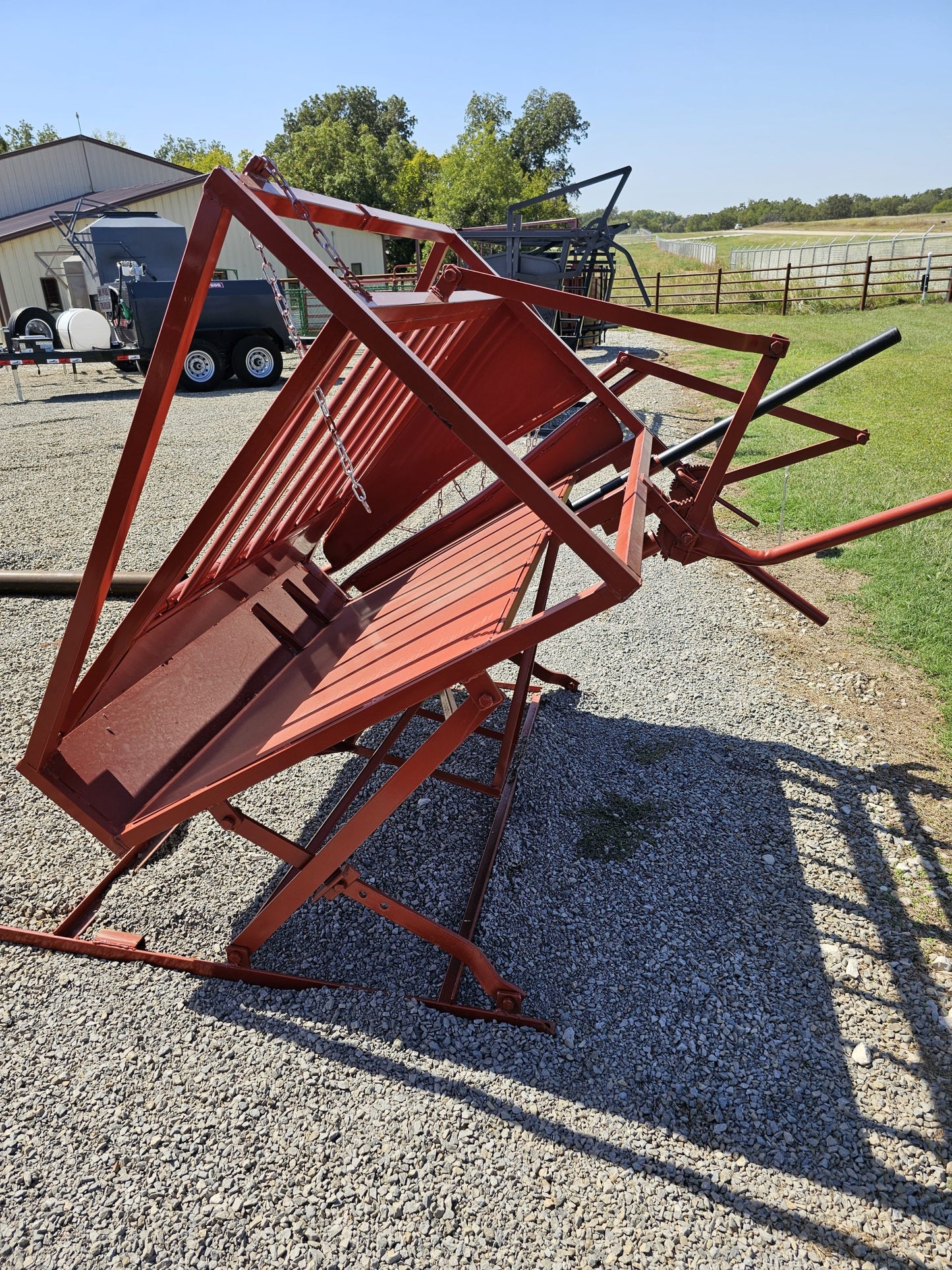 DH Farm Calf Table / Chute | Height 68" | Length 5' | Width 3'