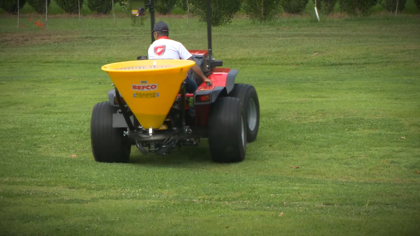 Befco Hop Broadcast Spreaders | Working Width 32", 35", 42" & 48" | Horsepower 16-50 HP | For Tractors