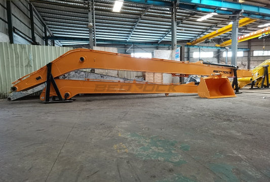 Bedrock Attachments Long Reach Arm and Boom | Model ELCASE240-20-SC | Reach 65' Ft | Machine Size 24-26 Tons | For Excavators CASE 240/260