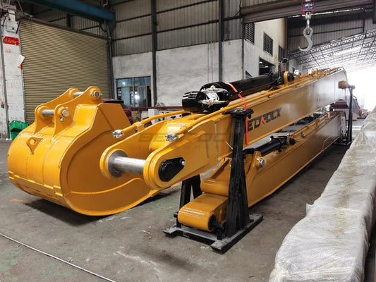 Bedrock Attachments Long Reach Arm and Boom | Reach 66' Ft | Machine Size 45-50 Tons | For Excavators