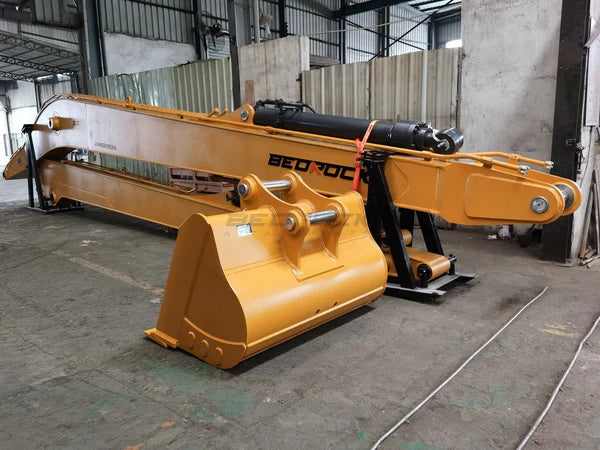 Bedrock Attachments Long Reach Arm and Boom | Reach 66' Ft | Machine Size 30-35 Tons | For Excavators John Deere 350