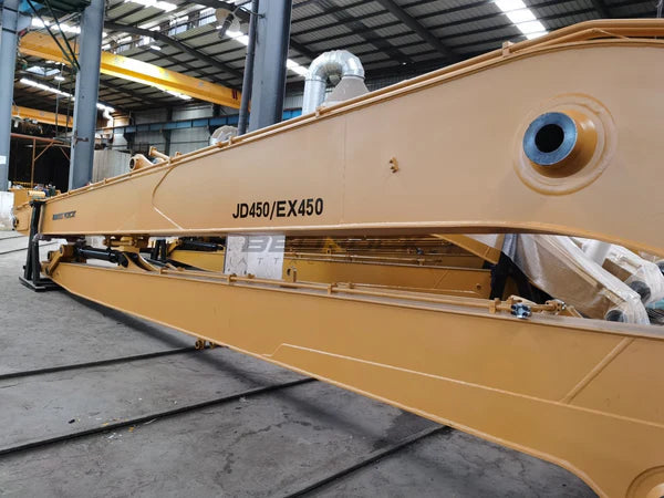 Bedrock Attachments Long Reach Arm and Boom | Reach 66' Ft | Machine Size 40-45 Tons | For Excavators John Deere 450 / Hitachi 450