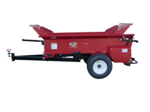 Millcreek | Small Top Dresser | Model 2100 Turf Tiger | 28 cu. ft. Capacity | Ground Driven | Horsepower15HP | For Tractor