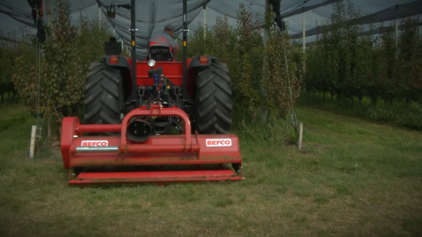 Befco | Destroyer Flail Shredder | Model D90 Series | Width 60" To 88" | Horsepower 40–90 HP | Side-Shift | Horsepower 40–90 HP | For Tractor