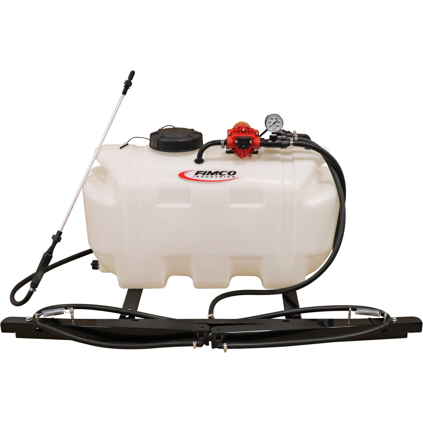Fimco | Value ATV Sprayer with 3 Nozzle Boom | Model 25-3N-ATV-GS | Tank Size 25 Gallon Value | Width 16" | Flow Rate 2.4 GPM | For ATVs and UTVs