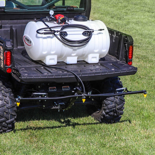 Fimco 45-Gallon UTV Sprayer With 3-Nozzle Folding Steel Boom