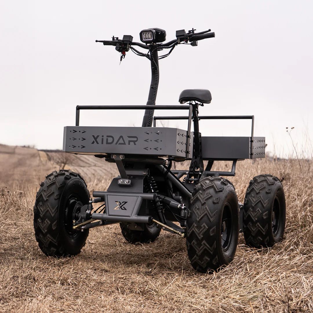 XiDAR Spyder Series | X2 & E‑Quad | Width 40–42.5" | 32.5 MPH | Battery 60V/50AH