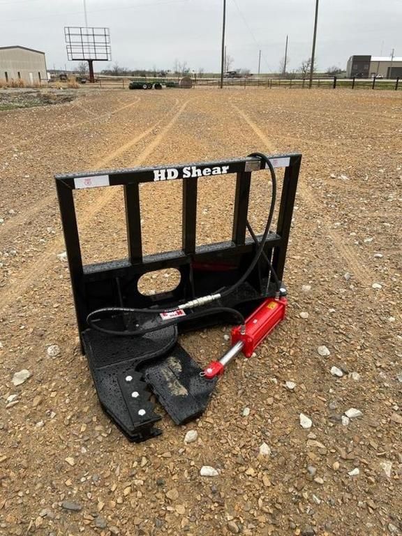 Industrias America Easy Man HD Tree Shear | 14″ Softwood / 6–8″ Hardwood | 15–25 GPM Hydraulic Flow | For Skid Steers